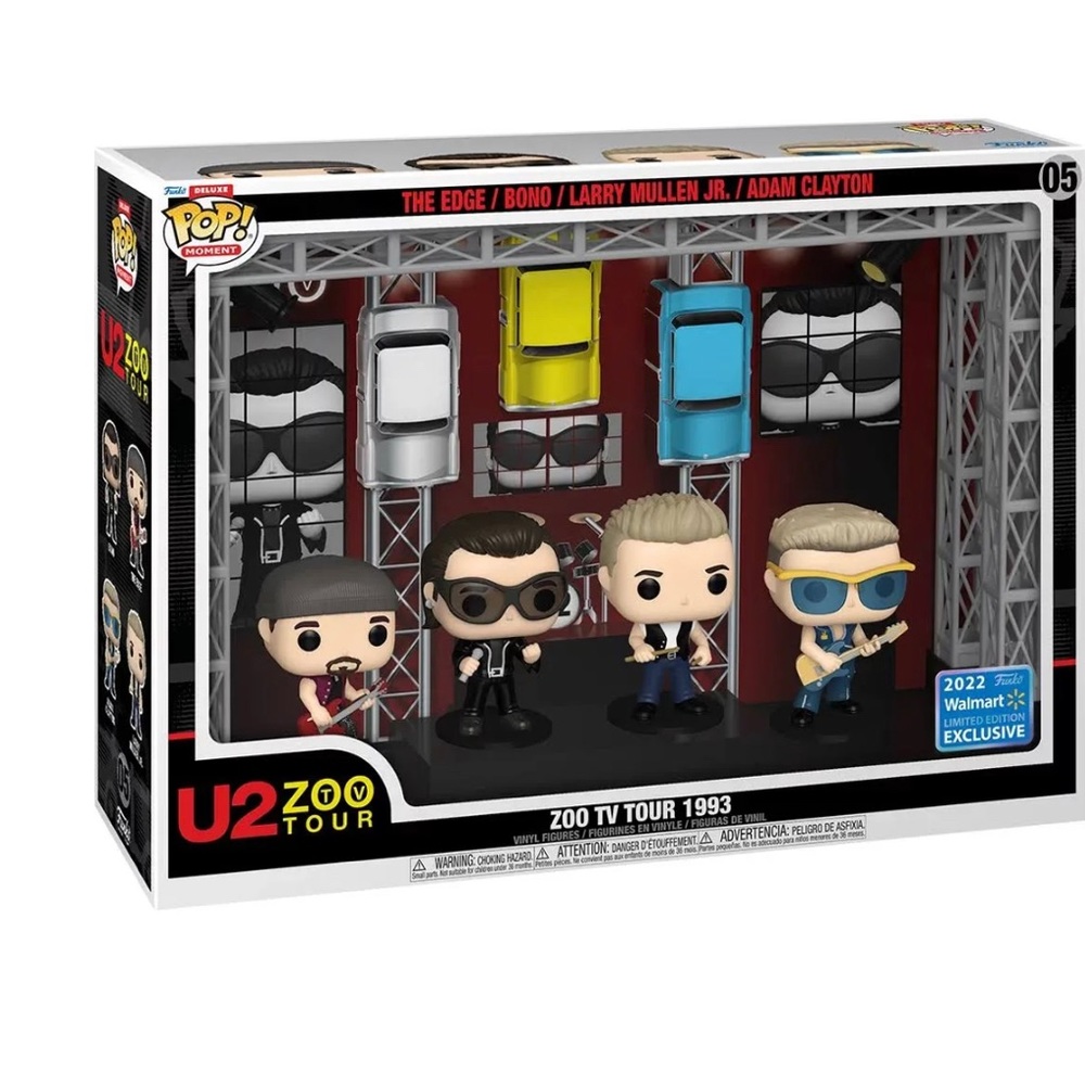 Funko U2 Zoo TV 1993 Tour Pop! Moment Deluxe